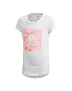 Футболка badger белый подростки Adidas