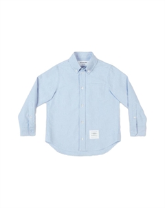 Однотонный детский топ осень детский светло-голубой Thom browne