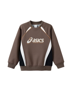 Детский свитшот, темно-коричневый Asics