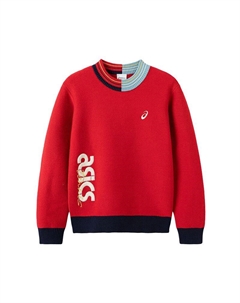 Свитер спортивный для детей, красный Asics