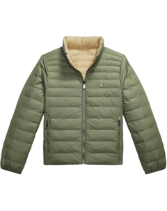 Утепленная куртка для детей, бежевый Polo ralph lauren