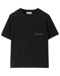 Футболка FW24 черная детская Burberry