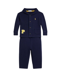Комбинезон для младенцев и малышей Infant And Toddler, темно-синий Polo ralph lauren