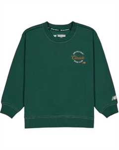 Свитшот NB зеленый детский New balance