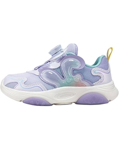 Противоскользящие износостойкие низкие детские повседневные кроссовки white purple kids Xtep