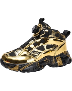 Износостойкие детские кроссовки Mid Top, черный Tonybear