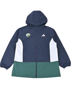 Детская куртка, белый/синий/зеленый Adidas