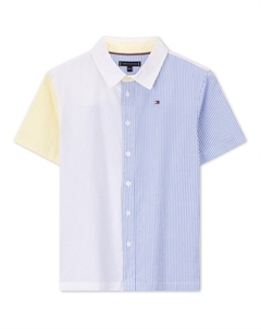Рубашка Blue White Stripes для детей 3-7 лет Tommy hilfiger