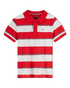 Поло для детей, белый Tommy hilfiger