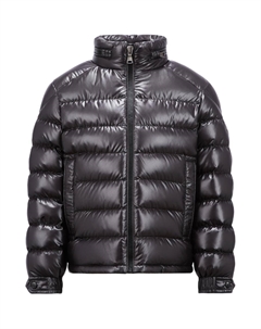 Пуховик черный для детей 3-7 лет Moncler