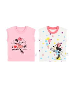 Детские майки и топы, бежевый Disney