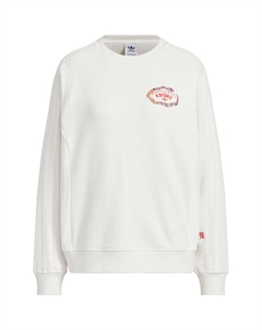 Свитшот женский белый Adidas originals