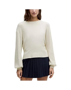 Реверсивный кроссовер свитер женский, белый Lululemon