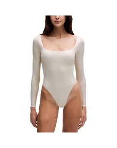 Женский боди Wundermost Ultra-Soft Nulu, белый Lululemon