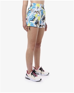 Женский синтетический фитнес-купальник белого и разноцветного цветов Jaked