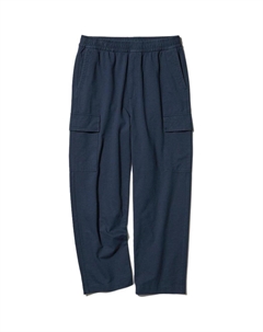 Унисекс карго штаны темно-синие Uniqlo