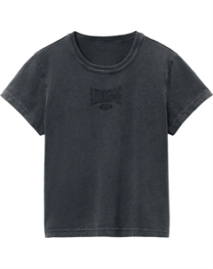 Футболка из хлопка с логотипом, черный Alexander wang