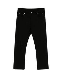 Детройт кэт боттон деталированные джинсы, черный Rick owens