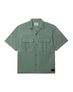 Эверс кэмп воротник рипстоп рубашка, зеленый Carhartt wip