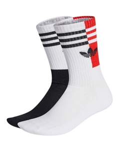 Унисекс носки Crew, 2 пары, черно-белый Adidas originals