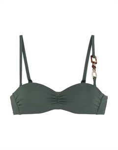 Женский бикини-топ бандо на косточках Lascana