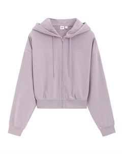 Свитшот женский, светло-фиолетовый Gap