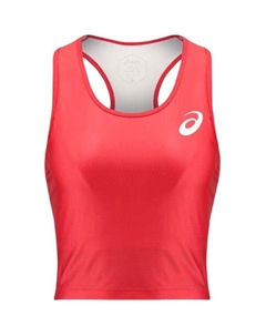 Женская красная майка без рукавов Asics