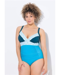 Женский купальник с заплатками, мягкие чашки, переработанные Ulla popken