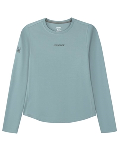 Футболка женская, серо-зеленый Spyder