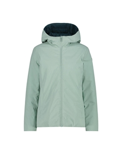 Женская куртка с обратным клапаном и фиксированным капюшоном 35K3586 Cmp