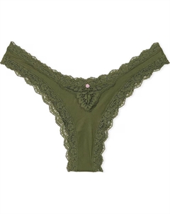 Женское танга, зеленый Victoria's secret