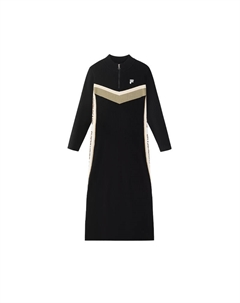 Женское платье с длинными рукавами jet black Fila fusion