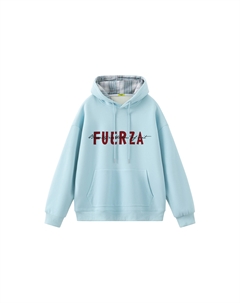 Унисекс свитшот, светло-голубой Fuerza