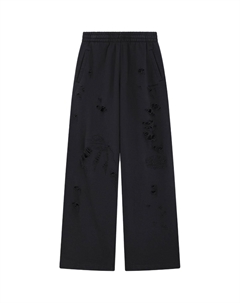 ФВ24 Вязаные спортивные брюки женские черные We11done