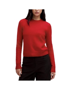 Кашемировый свитер Women's, темно-красный Lululemon