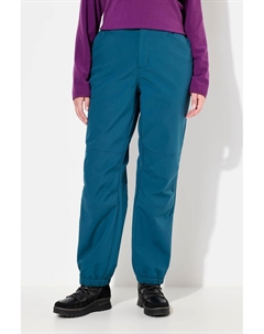 Женские брюки из софтшелла с водоотталкивающими формованными коленями и флисовой подкладкой. Ulla popken