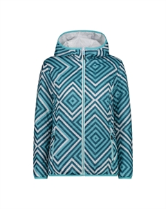 Женская куртка с обратным клапаном и фиксированным капюшоном 33Z5136 Cmp