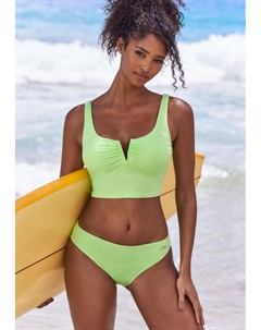 Женский укороченный бикини-топ Venice beach