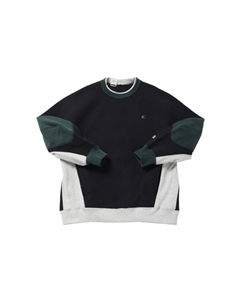 Свитшот FW22 Японская версия Unisex, черный Champion