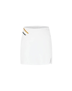 Женская юбка для гольфа, белый Descente