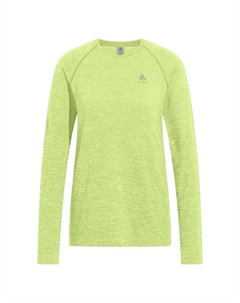 Женская бесшовная рубашка с длинными рукавами и круглым вырезом, размер L/S 313931 Odlo