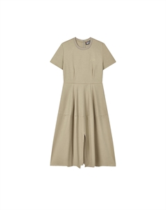 Женские платья с коротким рукавом светлый шоколад Fila