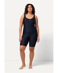 Женский купальник длинный без мягких чашек на молнии Ulla popken