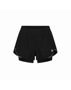 Женские спортивные шорты для бега Women's, черный Descente