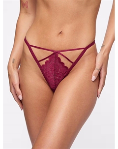 Трусики с вырезом в бордовом цвете Ann summers