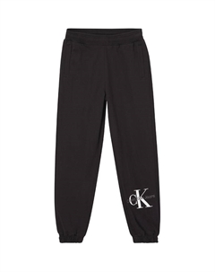 Вязаные спортивные штаны женские черные Calvin klein