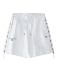 Женские повседневные шорты стандартные белые Fila fusion