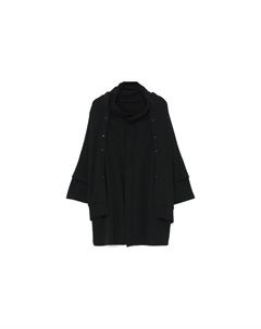 Рубашка Long-sleeved Knitted Coat, черный Yohji yamamoto