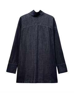 Рубашка ZW Series женская синяя Zara