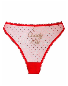 Рождественские трусики Candy Klicking красного цвета Ann summers